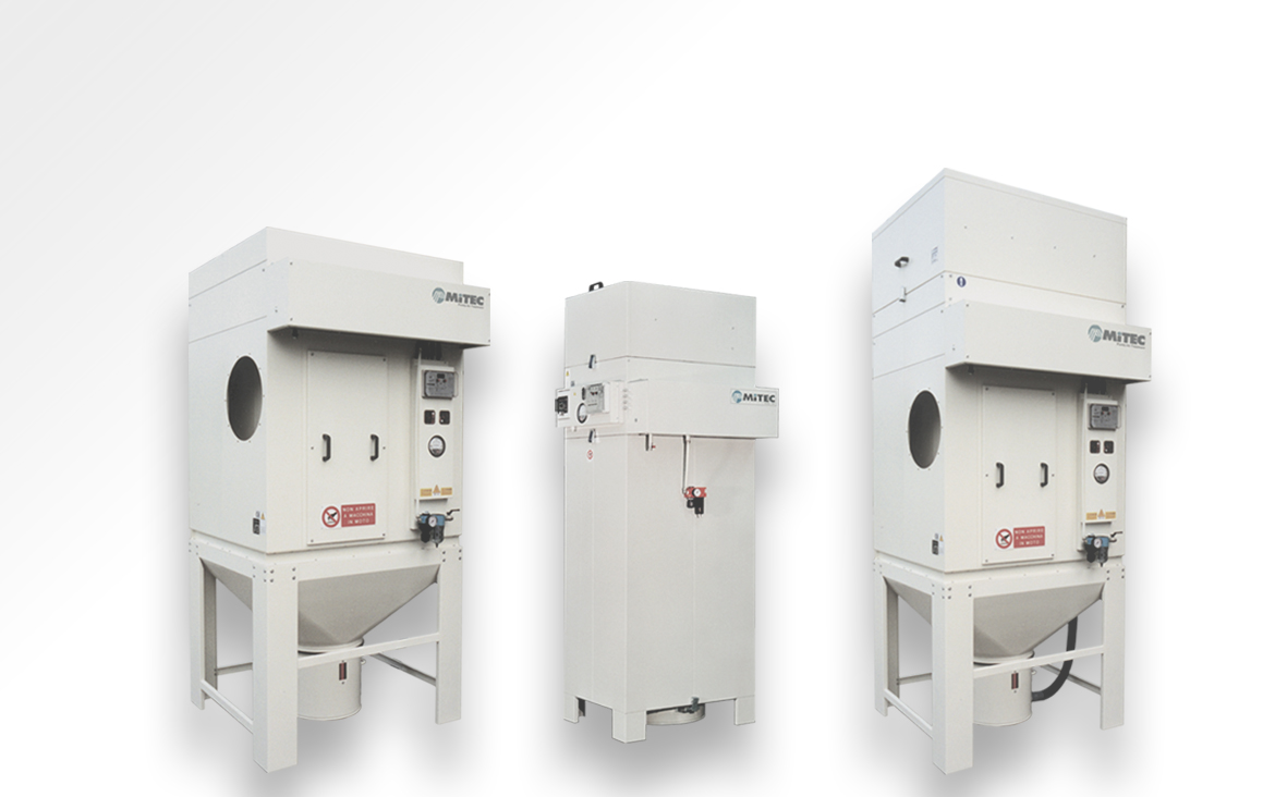 Apparecchiature filtranti con gruppo aspirante
