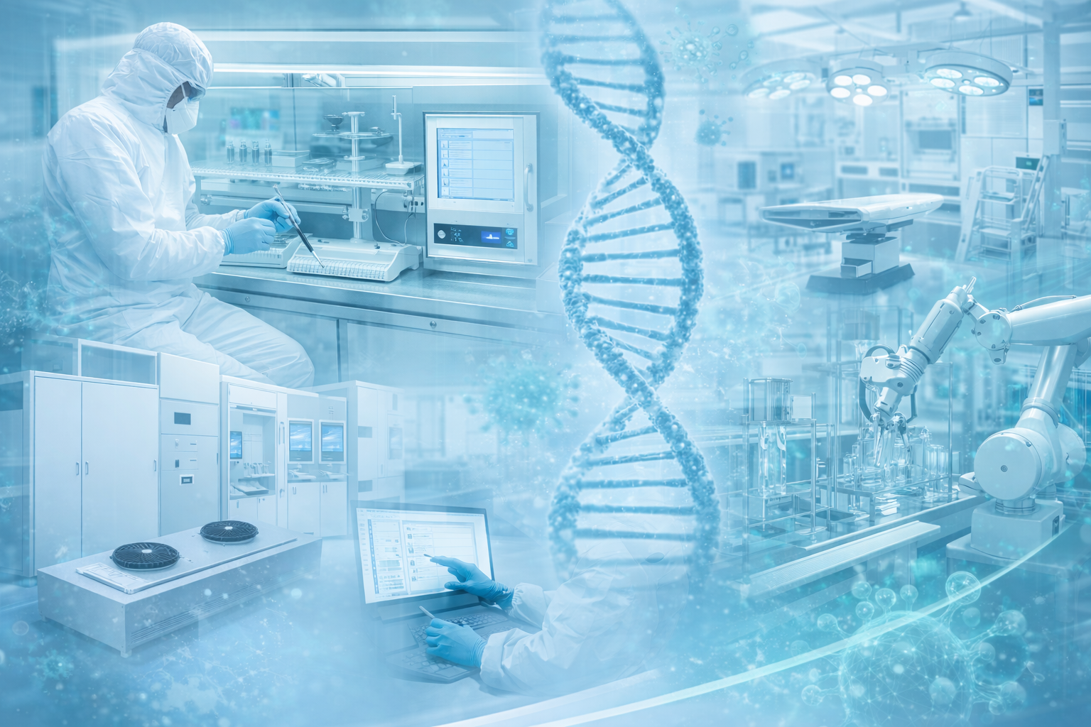 Le camere bianche nel settore biomedicale
